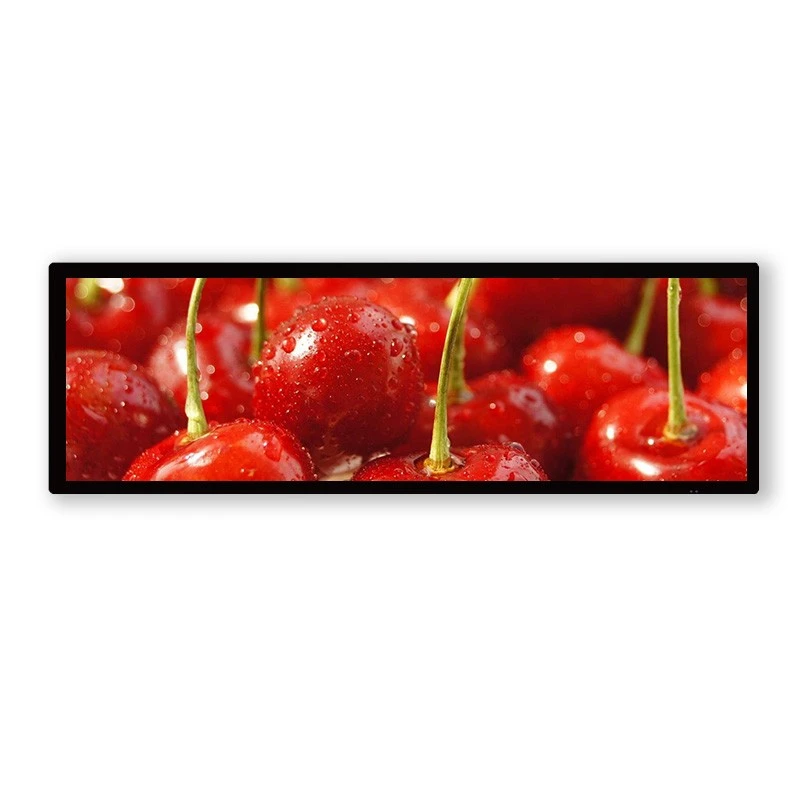 תצוגת סרגל LCD 28 אינץ 'יצרנית מסך פנים כפול