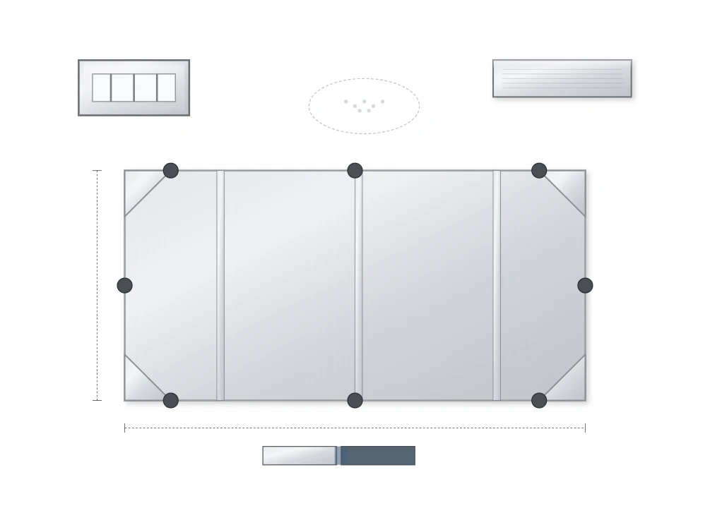 Aviation-Grade Aluminum Frame Aviation-Grade Aluminum Frame